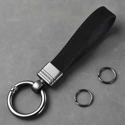 Signature Leather Keyring