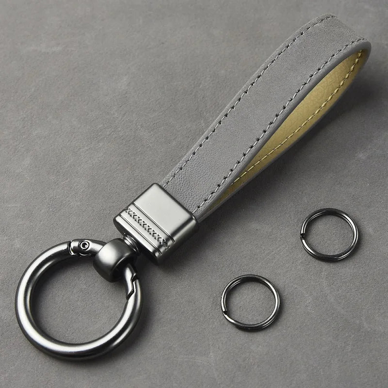 Signature Leather Keyring