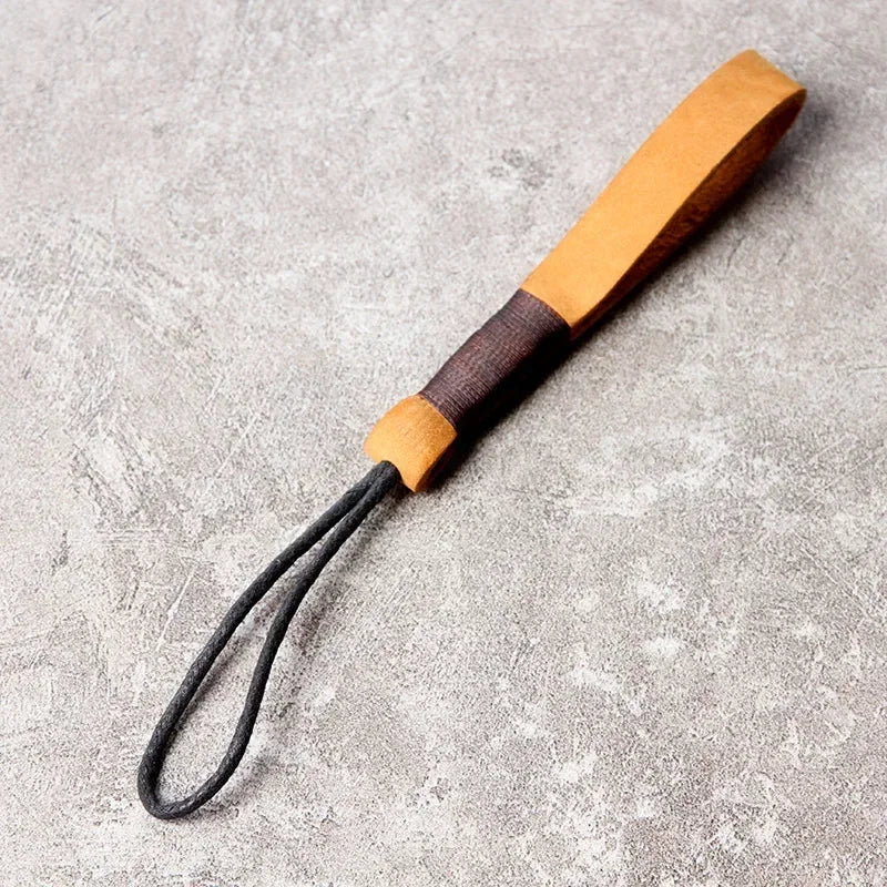 Leather Loop Keyring