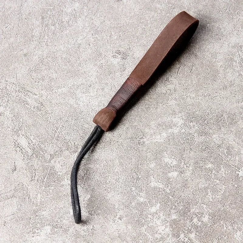 Leather Loop Keyring