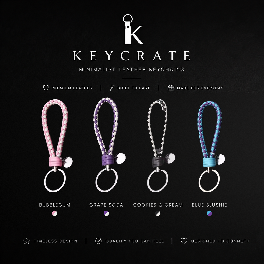 LIMITED | Braided Leather Keyring